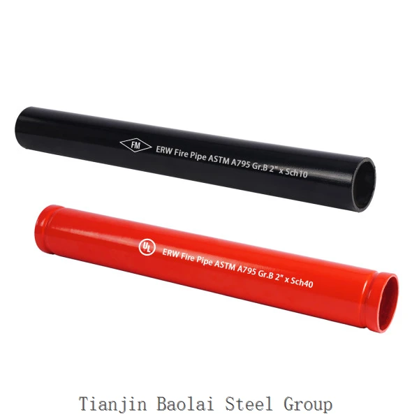 ASTM A795 ERW ফায়ার ফাইটিং পাইপ